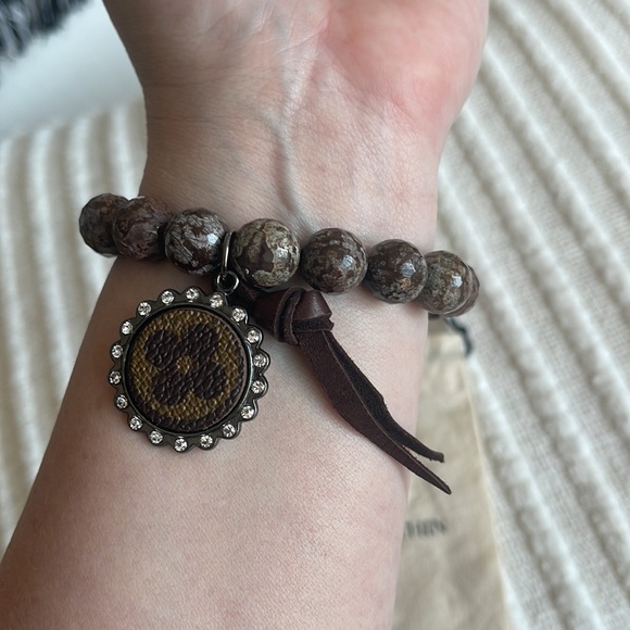 FROM WITHIN Beaded Charm & Tassel Bracelet - Picture 4 of 6